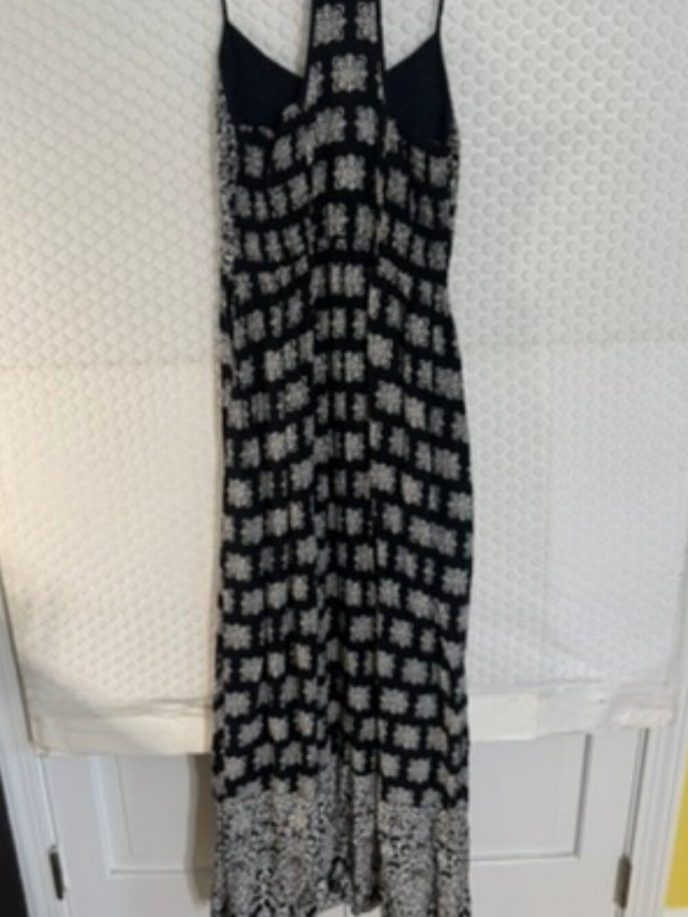 Band Of Gypsies Smocked Top, Medallion Print , Maxi Dress- Adj Straps Sz XS - Picture 5 of 9